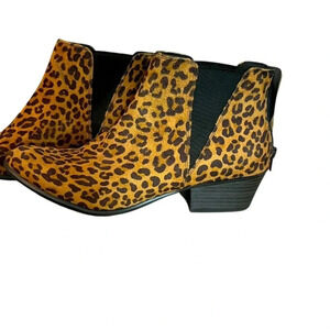 Cheetah Ankle Bootie - Size 10.5